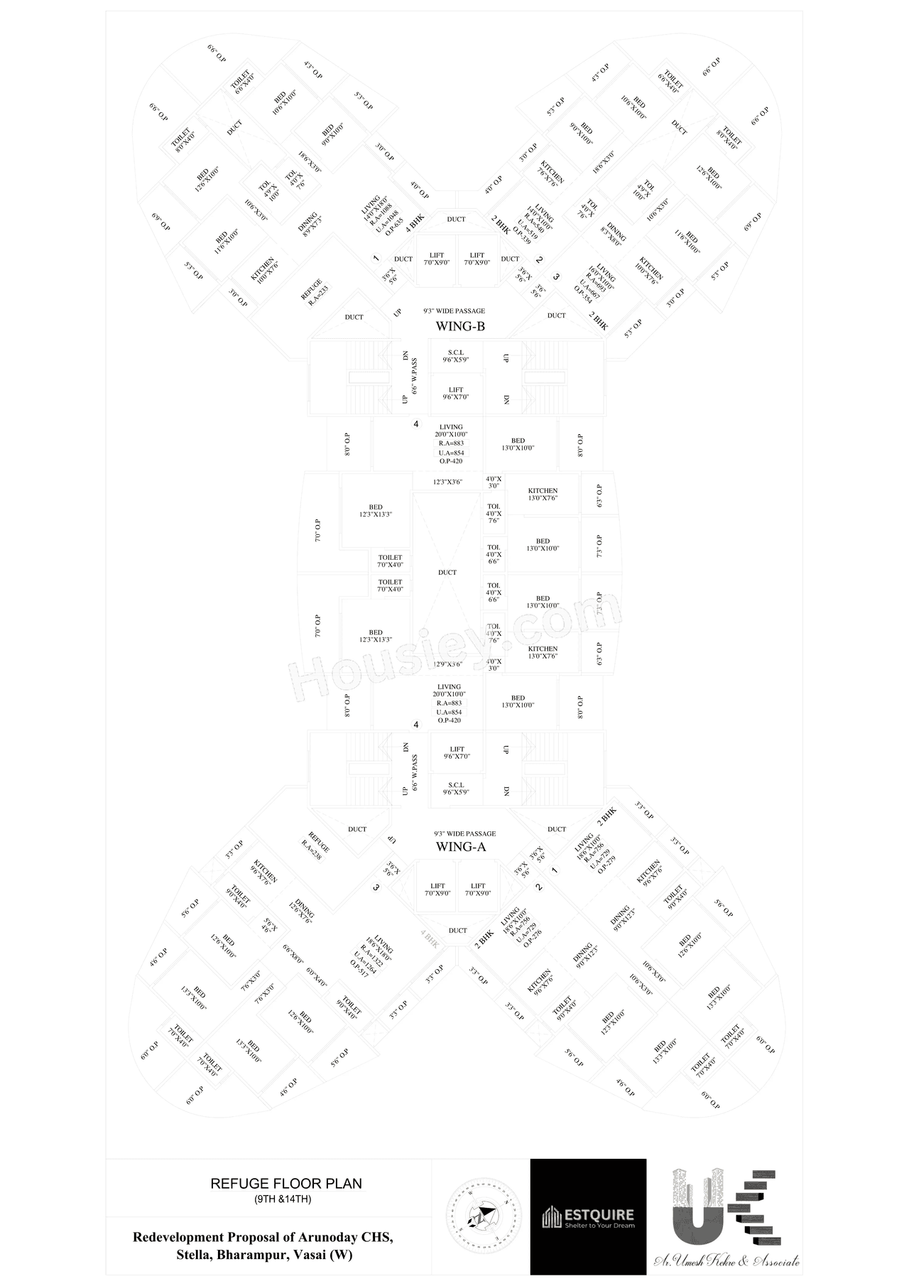 Estquire Arunoday Floor plan 3
