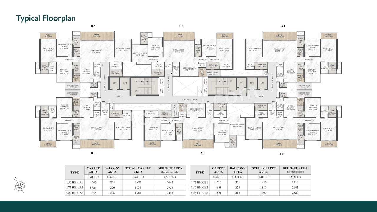 Excellaa Polaris Floor Plan