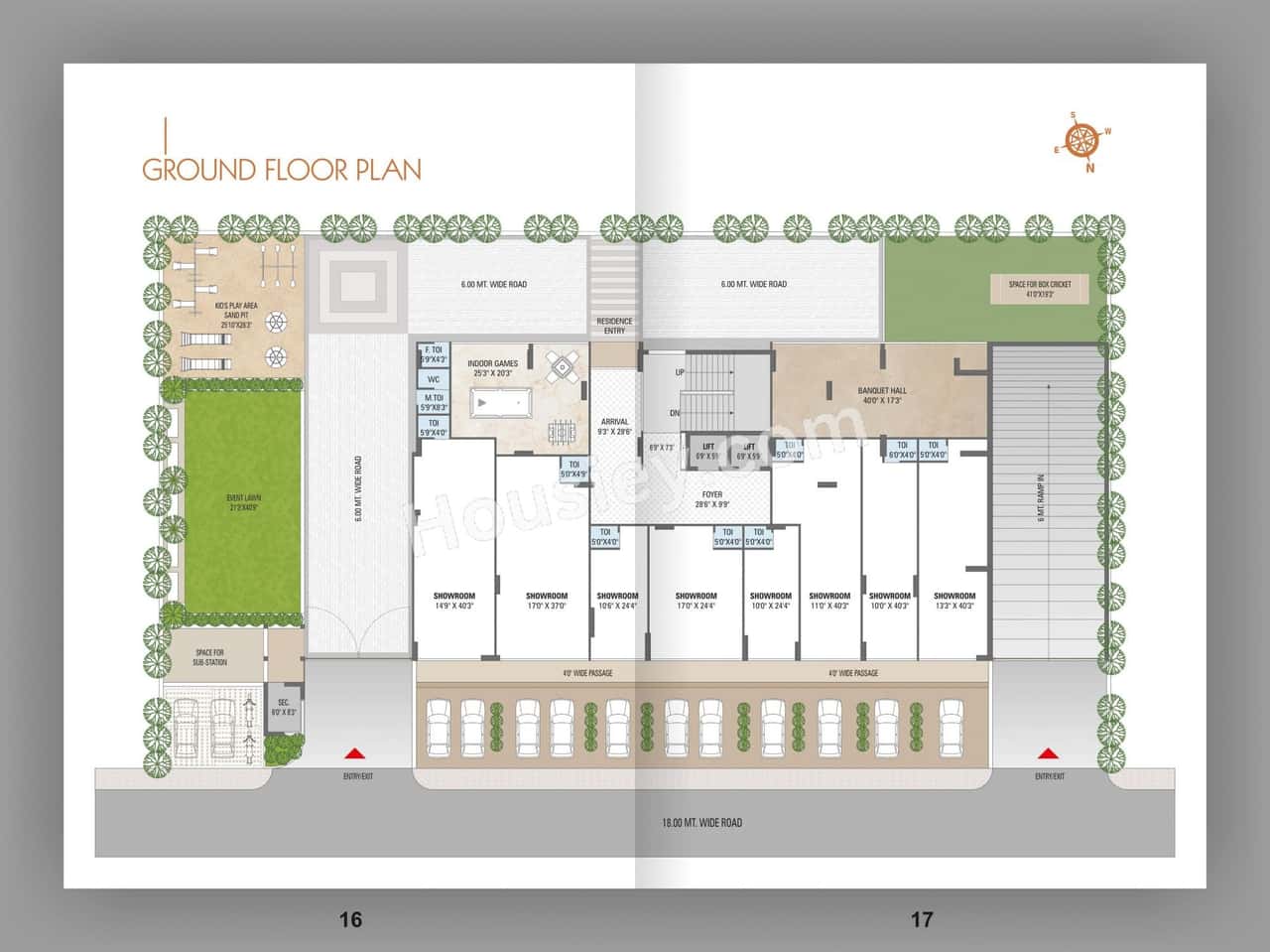Florence 242 Floor plan 1