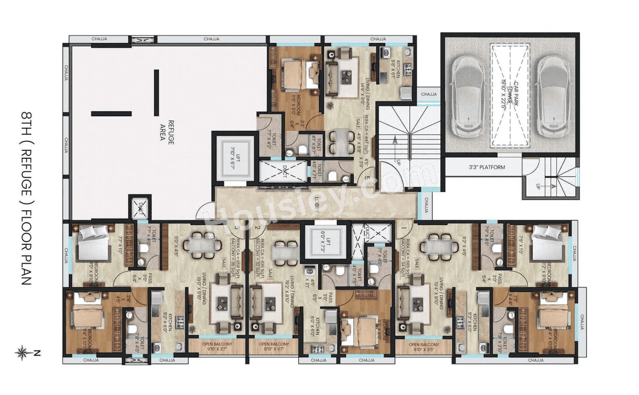 Gagangiri Aadhya Floor plan 6