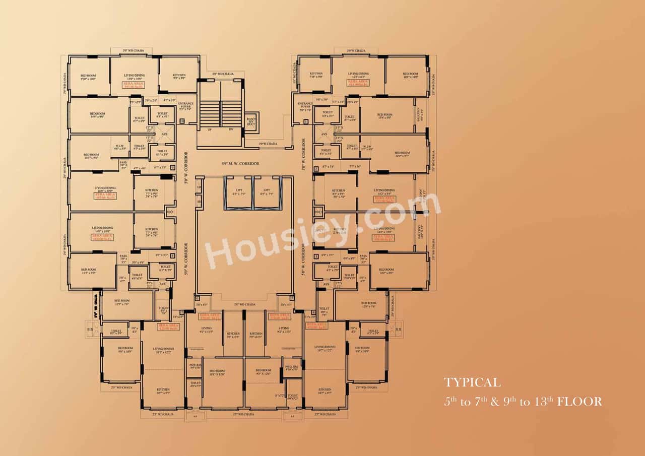 Gagangiri Aerovista Floor plan 2