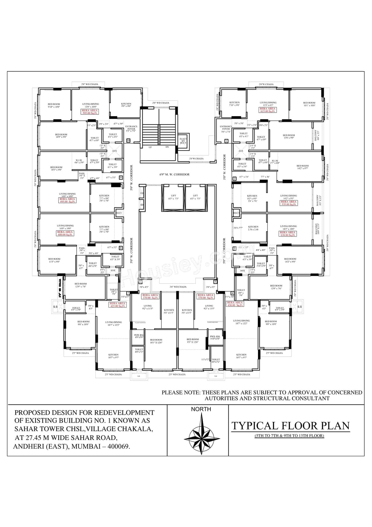Gagangiri Aerovista Floor plan 3