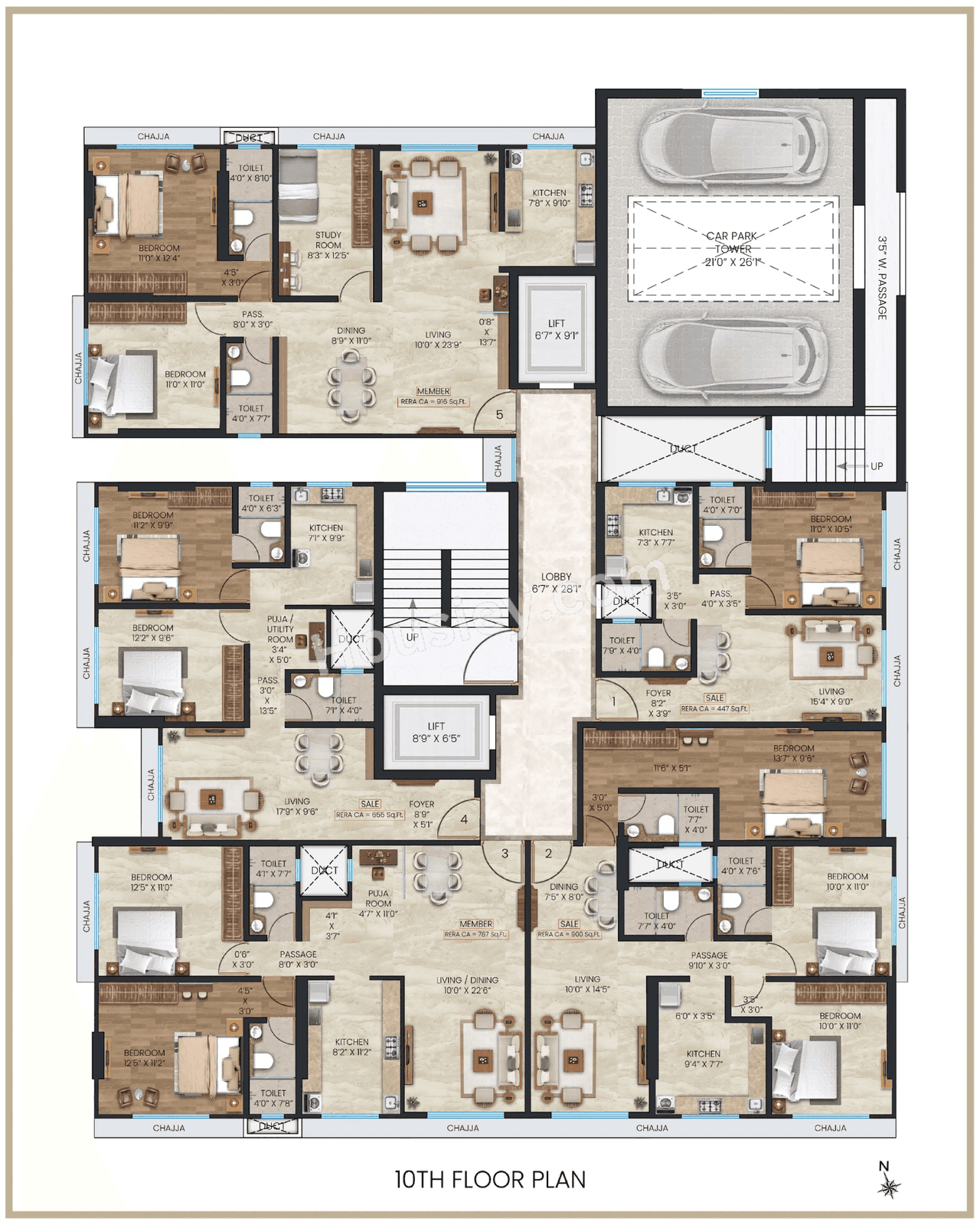 Gagangiri Anvaya Floor plan 6