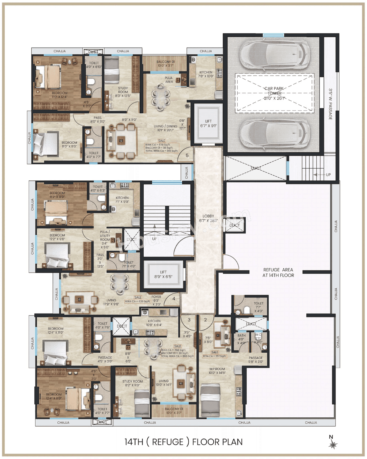 Gagangiri Anvaya Floor plan 8