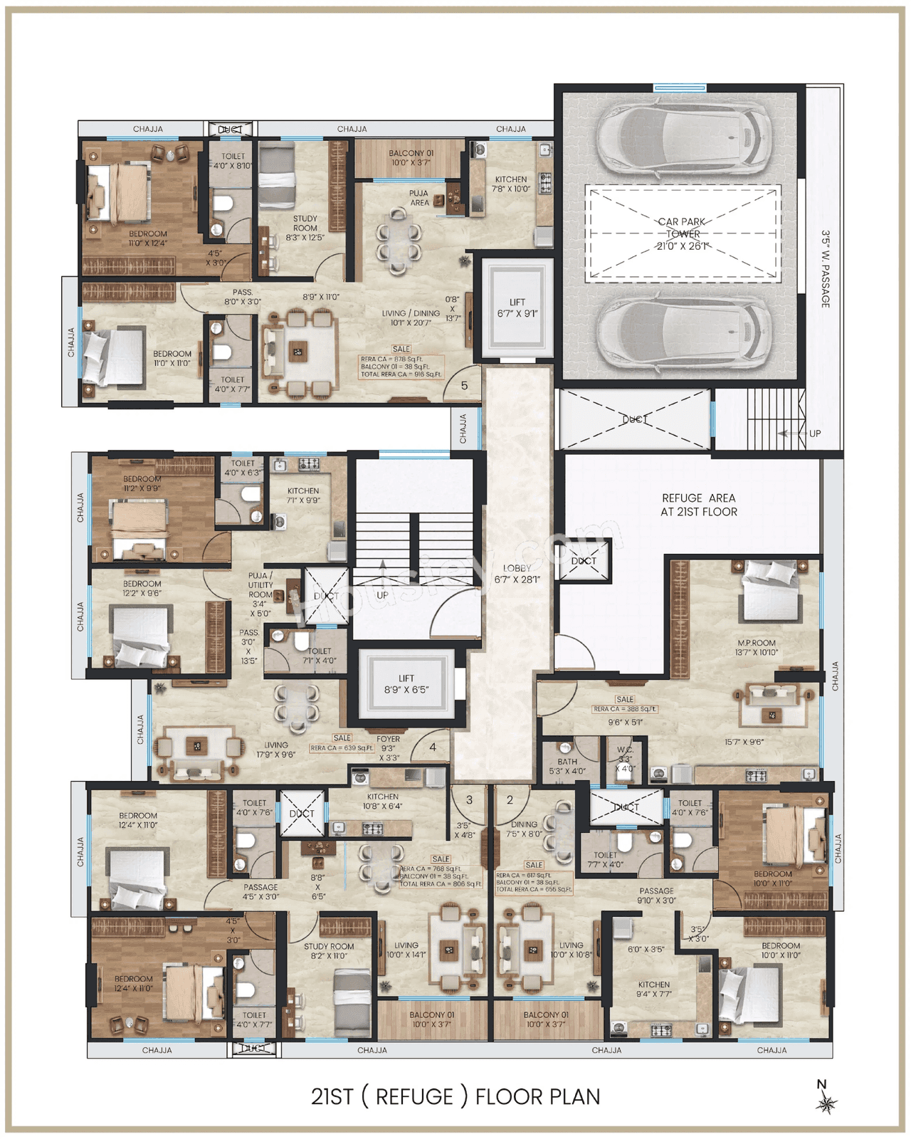Gagangiri Anvaya Floor plan 10