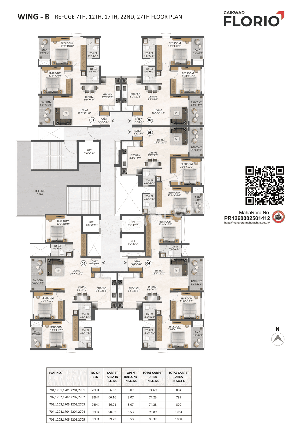Gaikwad Florio Floor plan 1