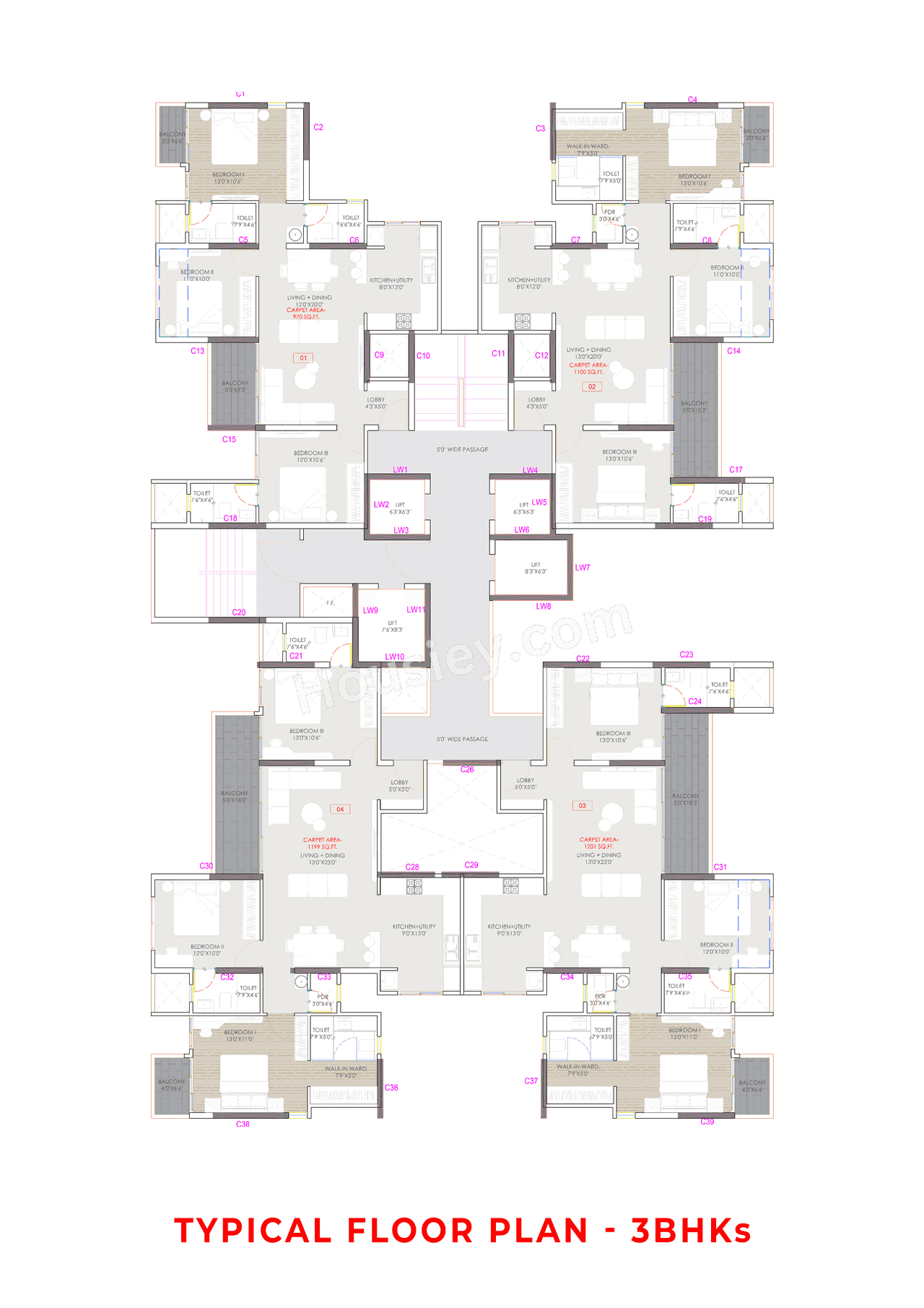 Gaikwad Unico Floor plan 9