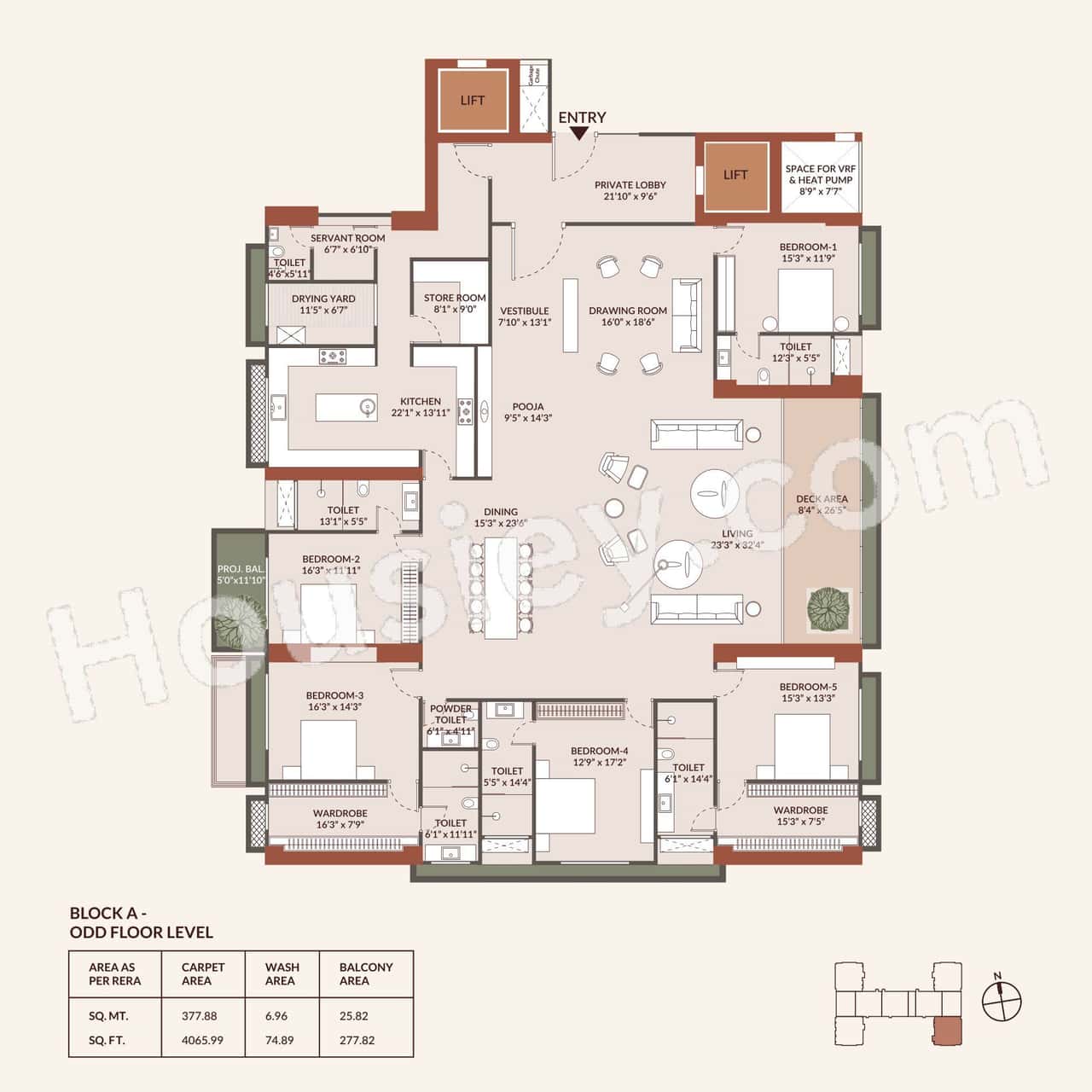 Gala Ikebana Floor plan 3