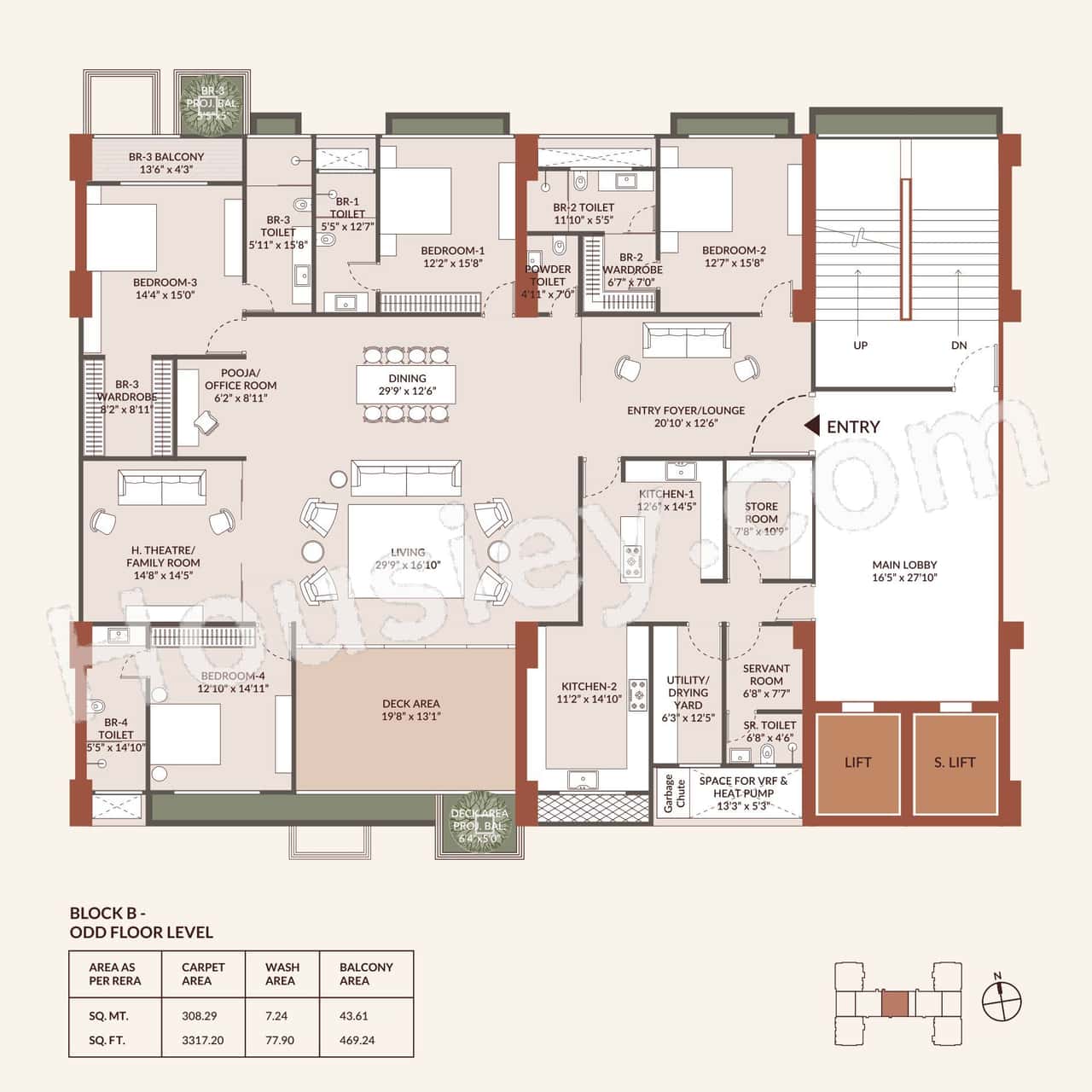 Gala Ikebana Floor plan 4