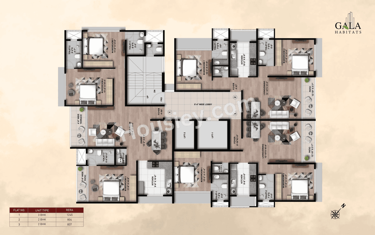 Gala Paramount Floor Plan