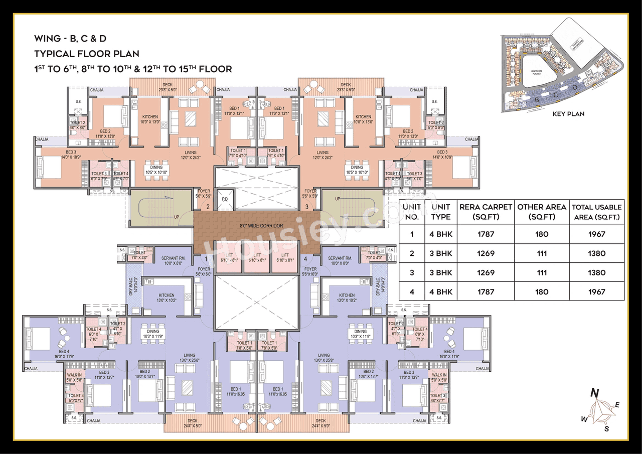Gami Palm Amore Floor plan 3