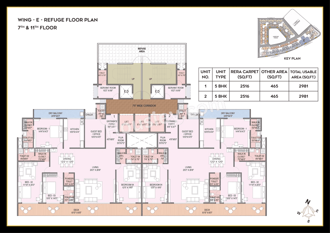 Gami Palm Amore Floor plan 4