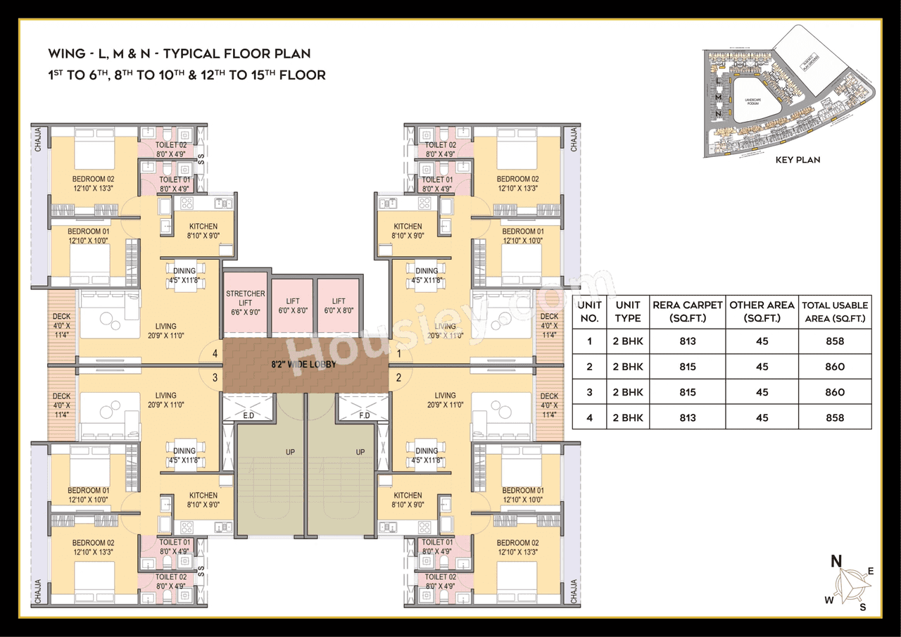 Gami Palm Amore Floor plan 17