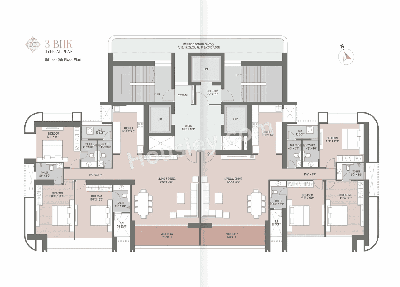 Gami Skyscape Floor Plan