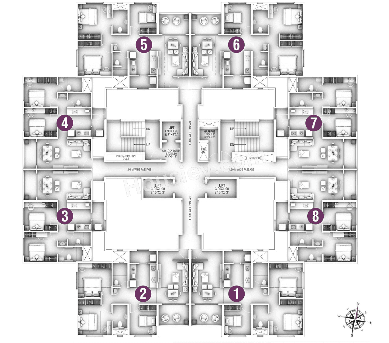 Ganga Altus Floor Plan
