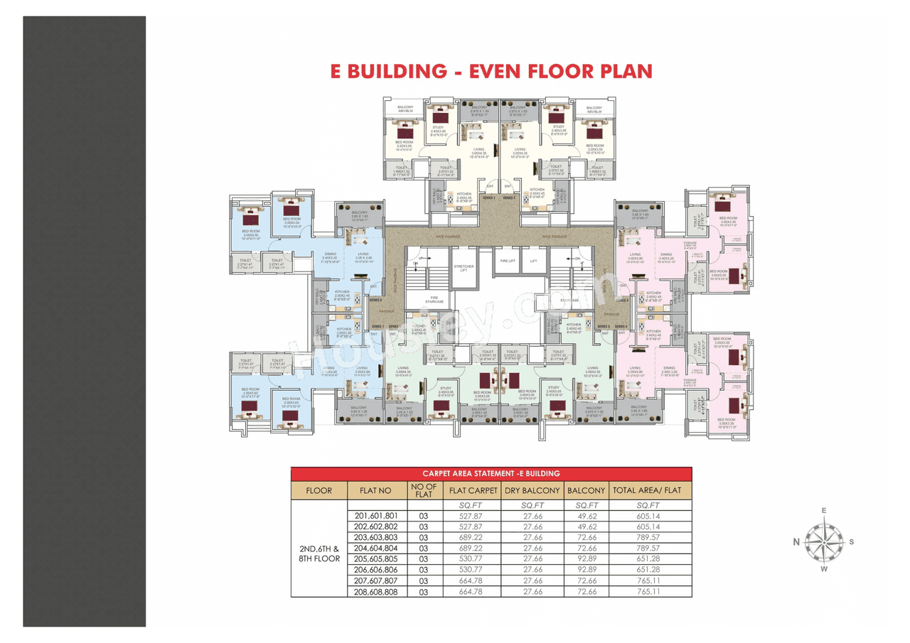 Ganga Amber Phase 2 Floor plan 4