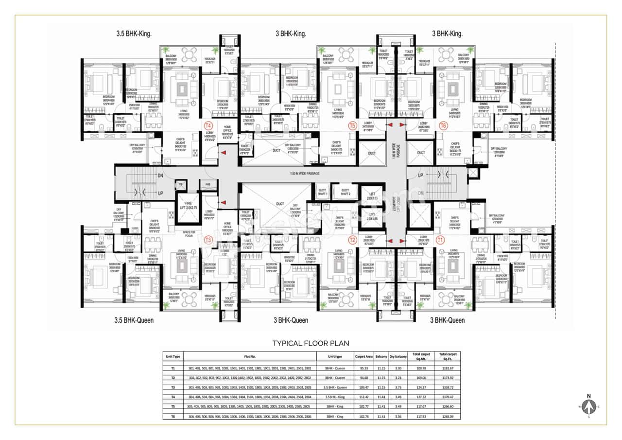 Ganga Imperia Floor plan 7