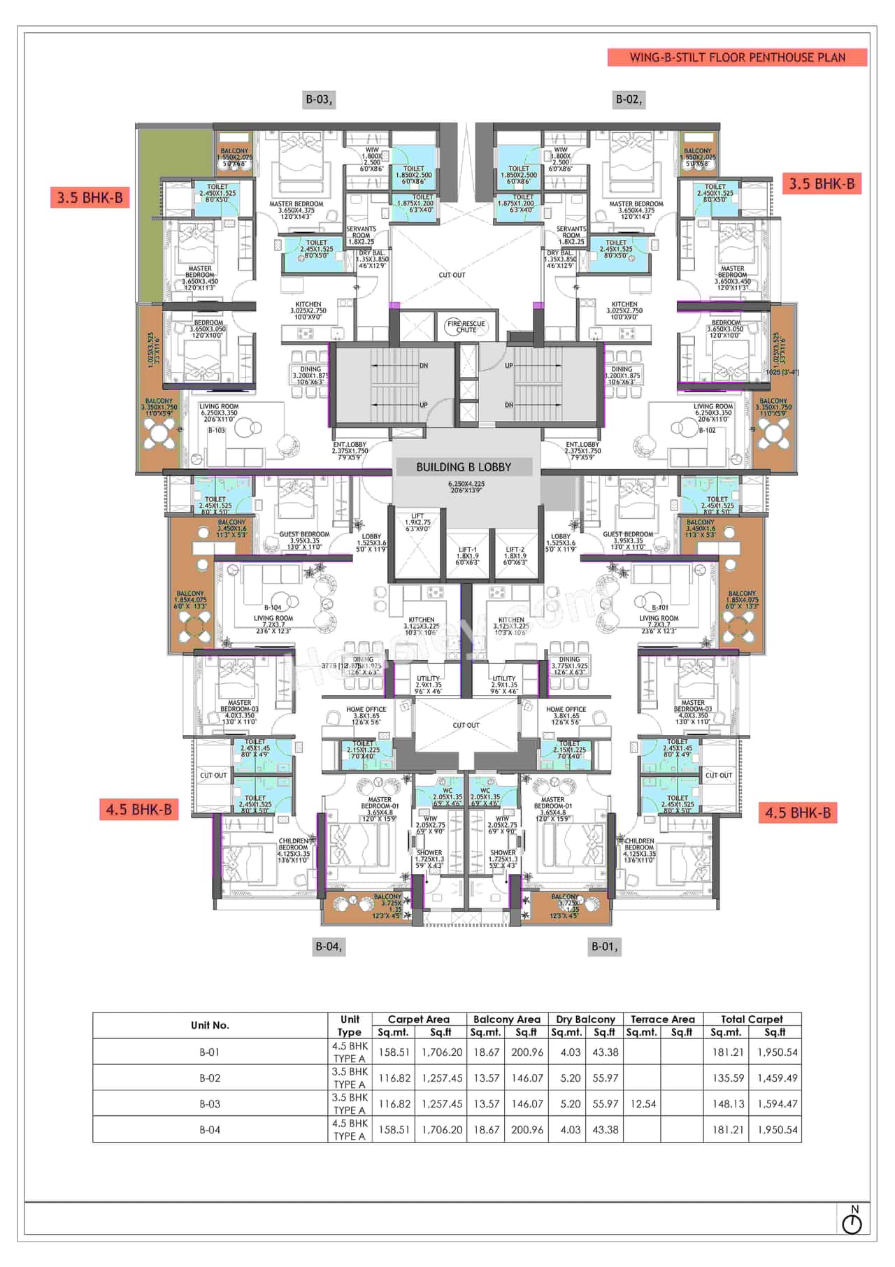 Ganga Platinum Floor plan 5