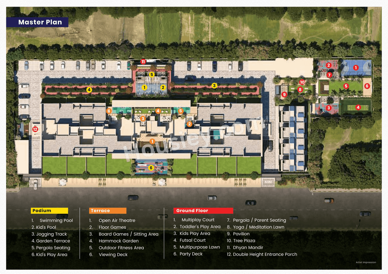 Garve Akshara Grandeur Master Plan