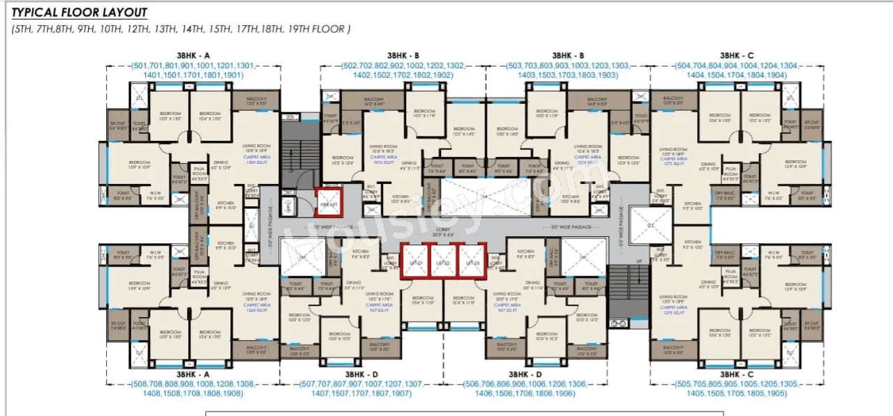Gawade Geo Aristo Floor plan 1
