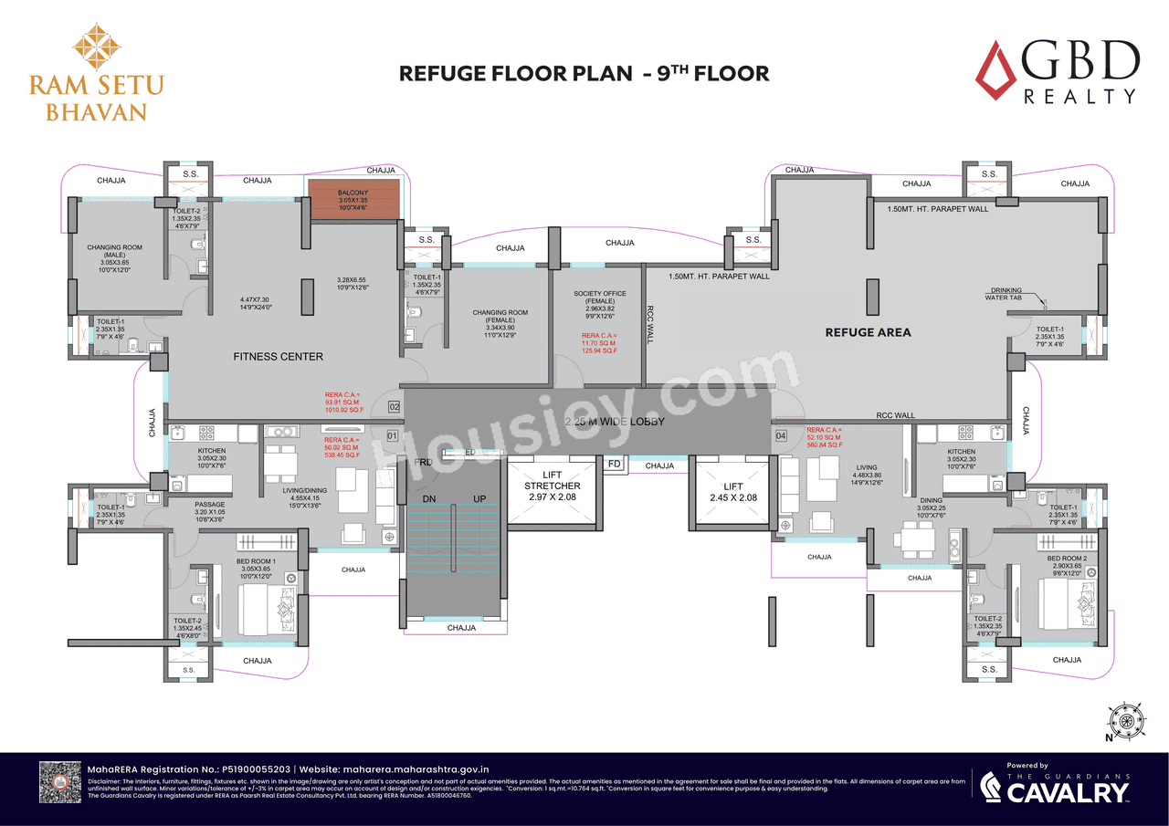 GBD Ram Setu Bhavan Floor plan 2