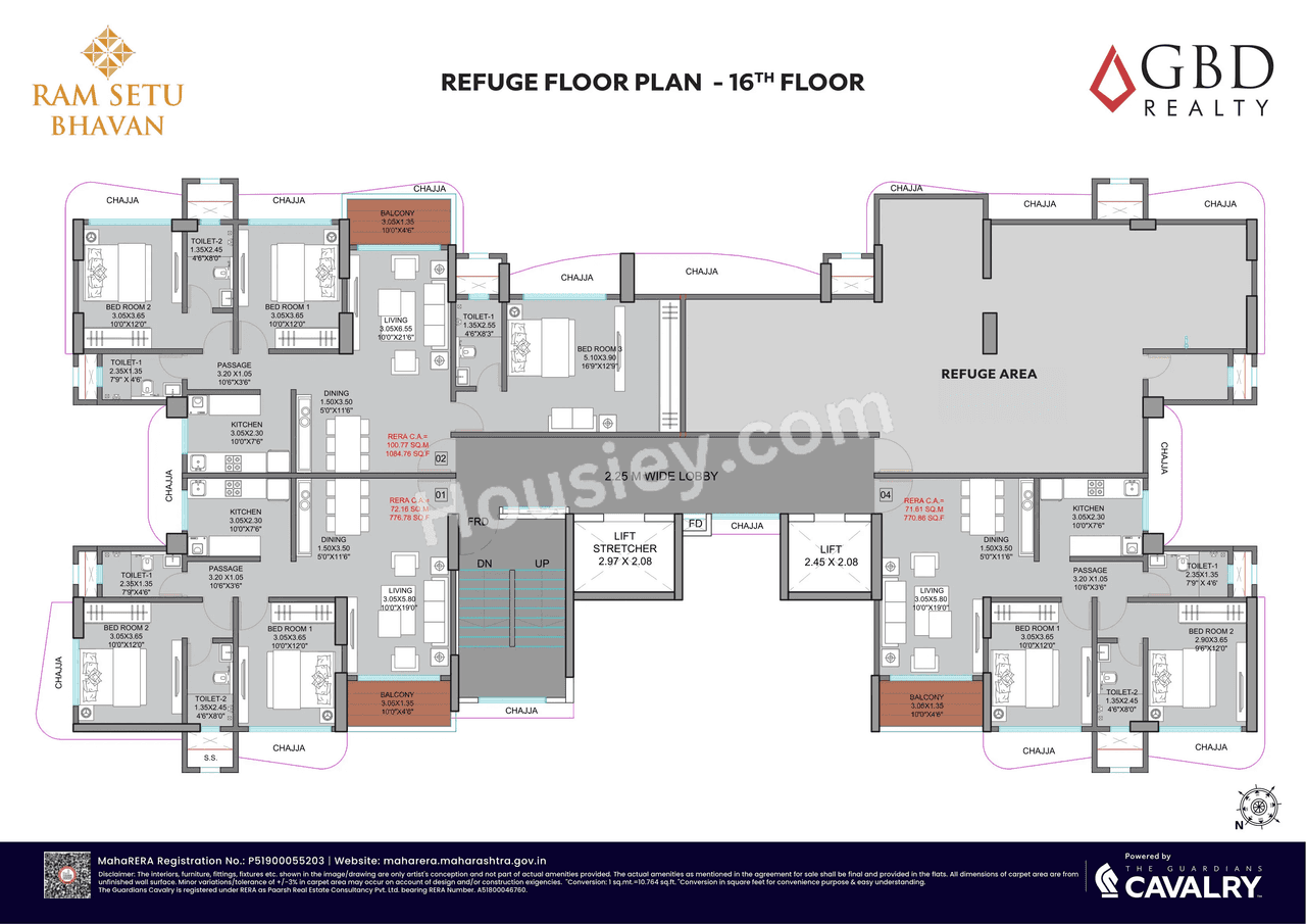 GBD Ram Setu Bhavan Floor plan 3