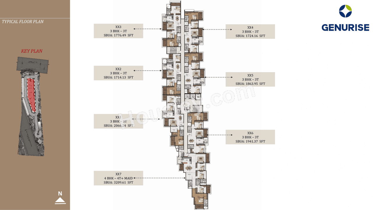 Genurises Satori Floor plan 1