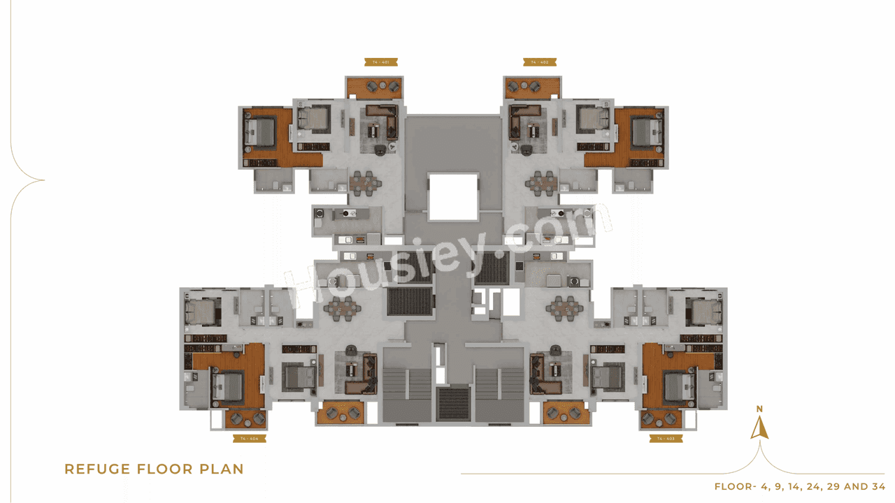Gera Avive Towers Floor plan 10
