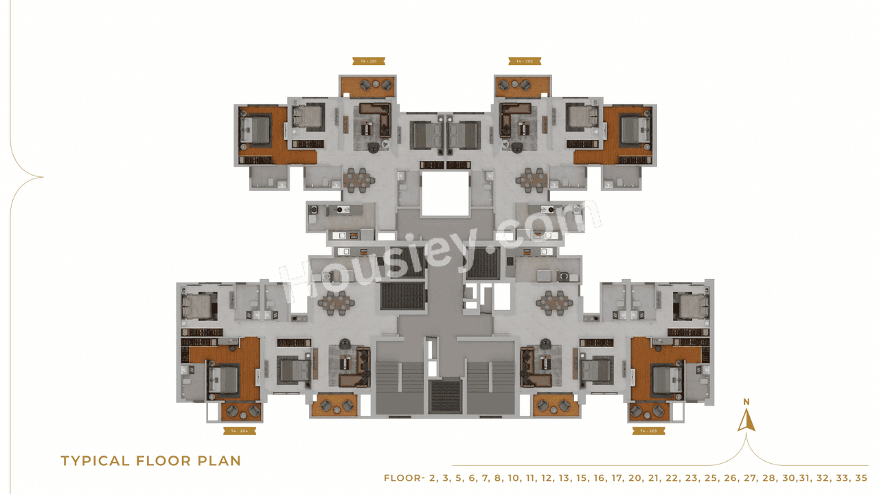 Gera Avive Towers Floor plan 12