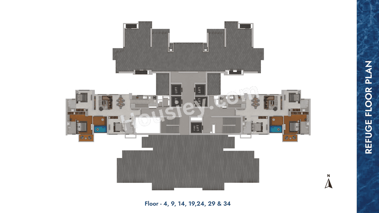 Gera Own the Blue Floor plan 1