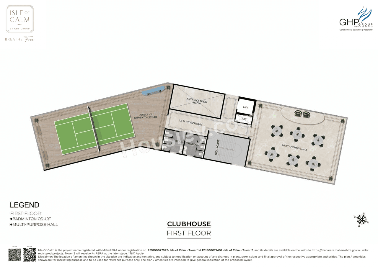 GHP Isle of Calm Floor plan 2