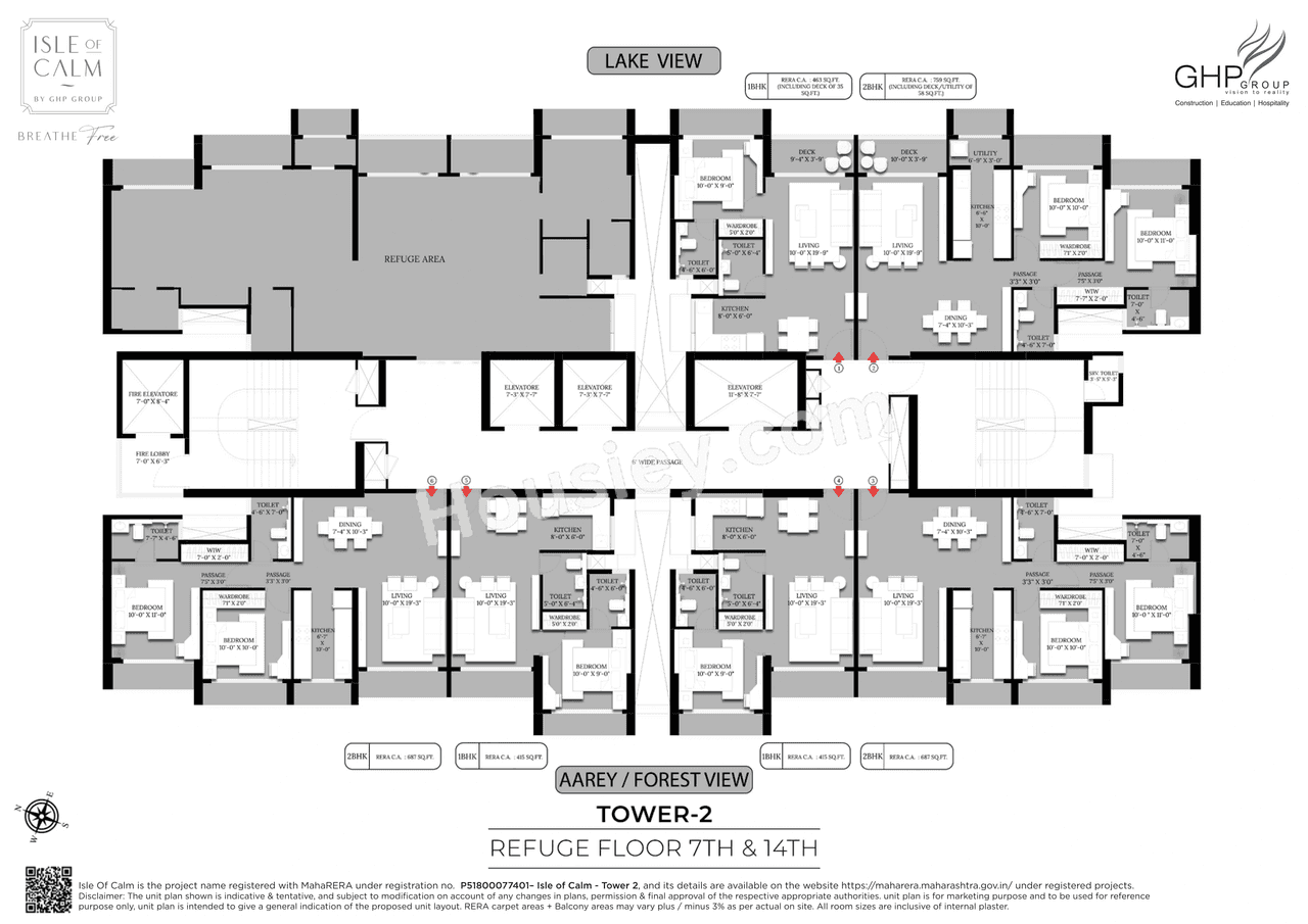 GHP Isle of Calm Floor plan 6