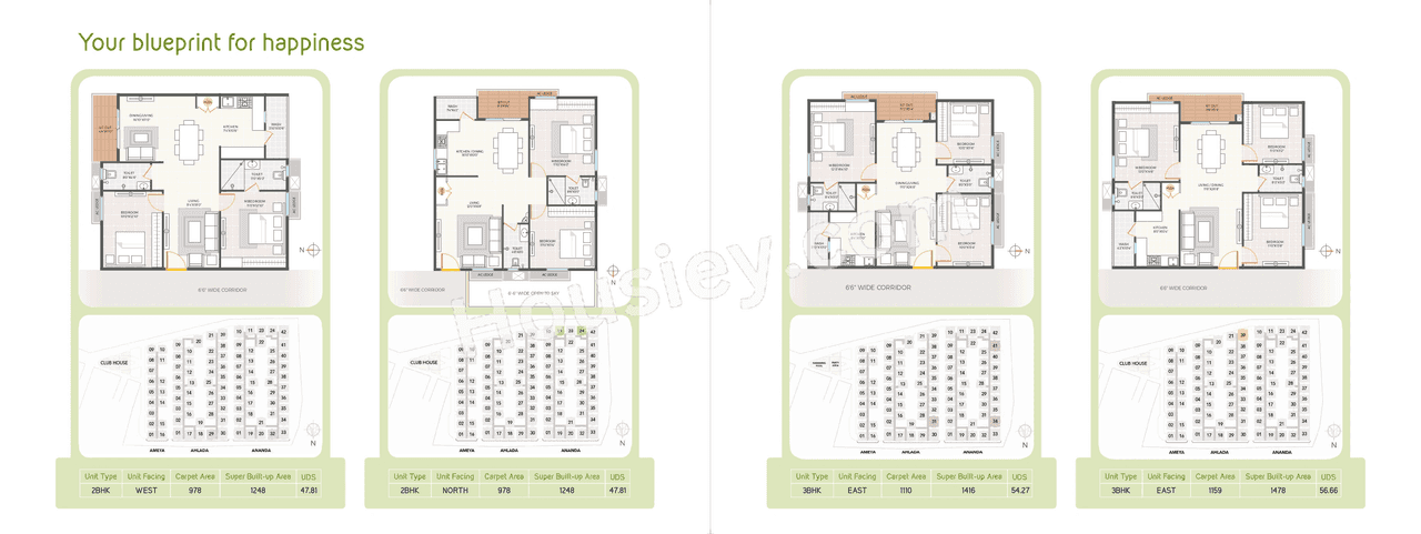 Giridhari Happiness Hub Floor plan 3