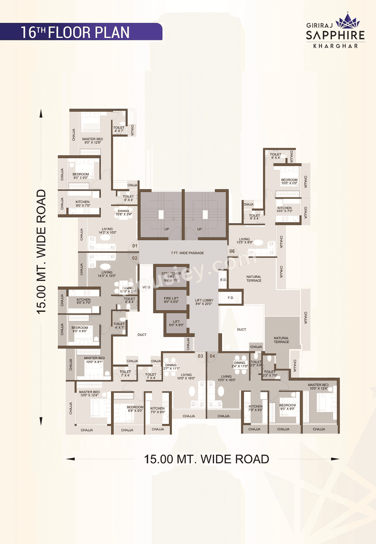 Giriraj Sapphire Floor plan 2