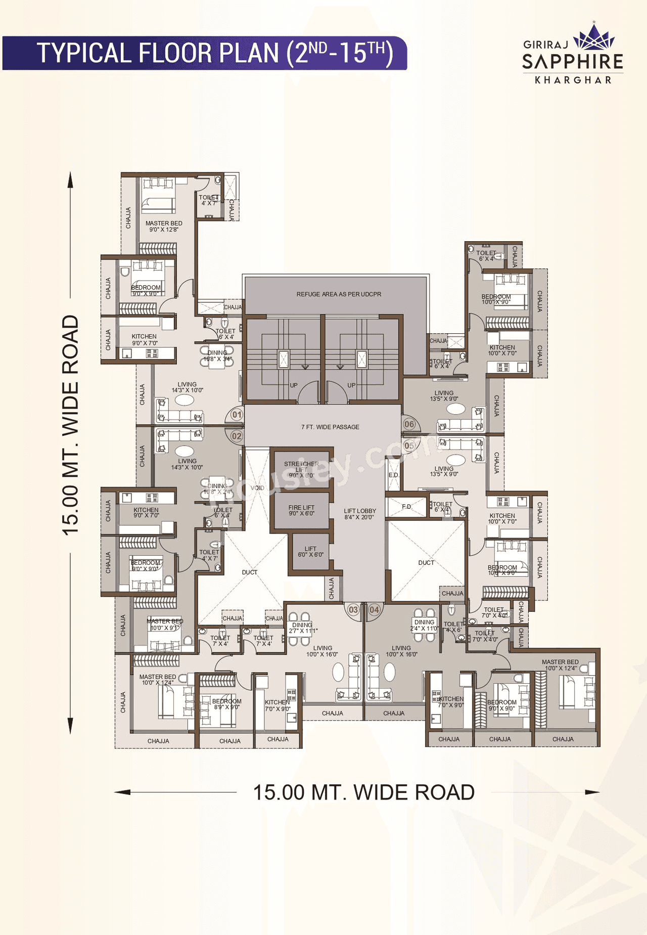 Giriraj Sapphire Floor plan 4