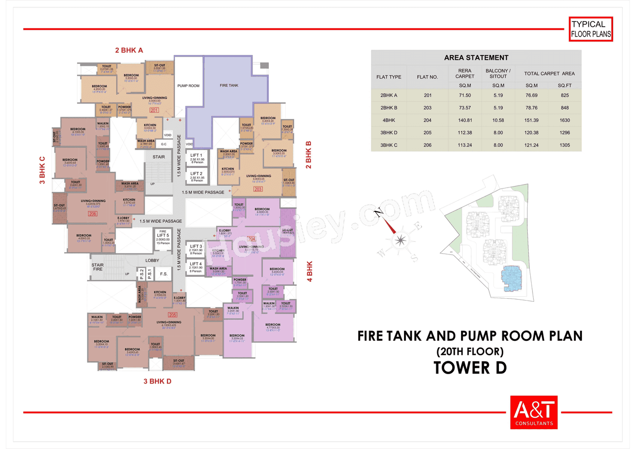 GK Sindhu Skies Floor plan 7