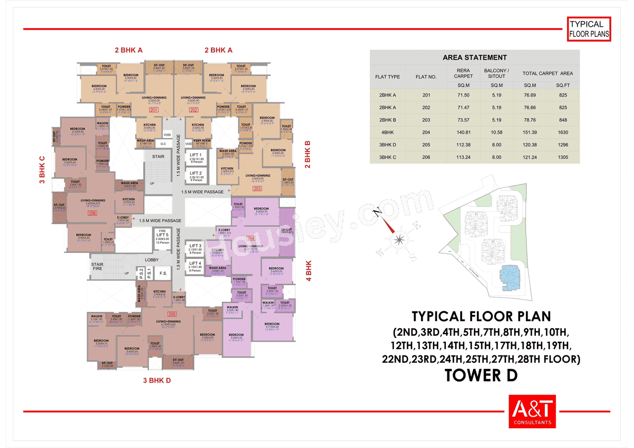 GK Sindhu Skies Floor plan 9
