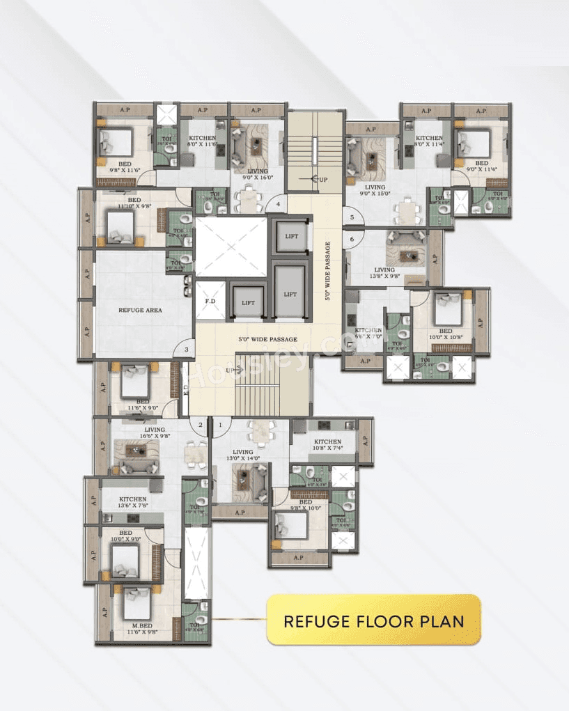 Gladiolus Crown Floor plan 2