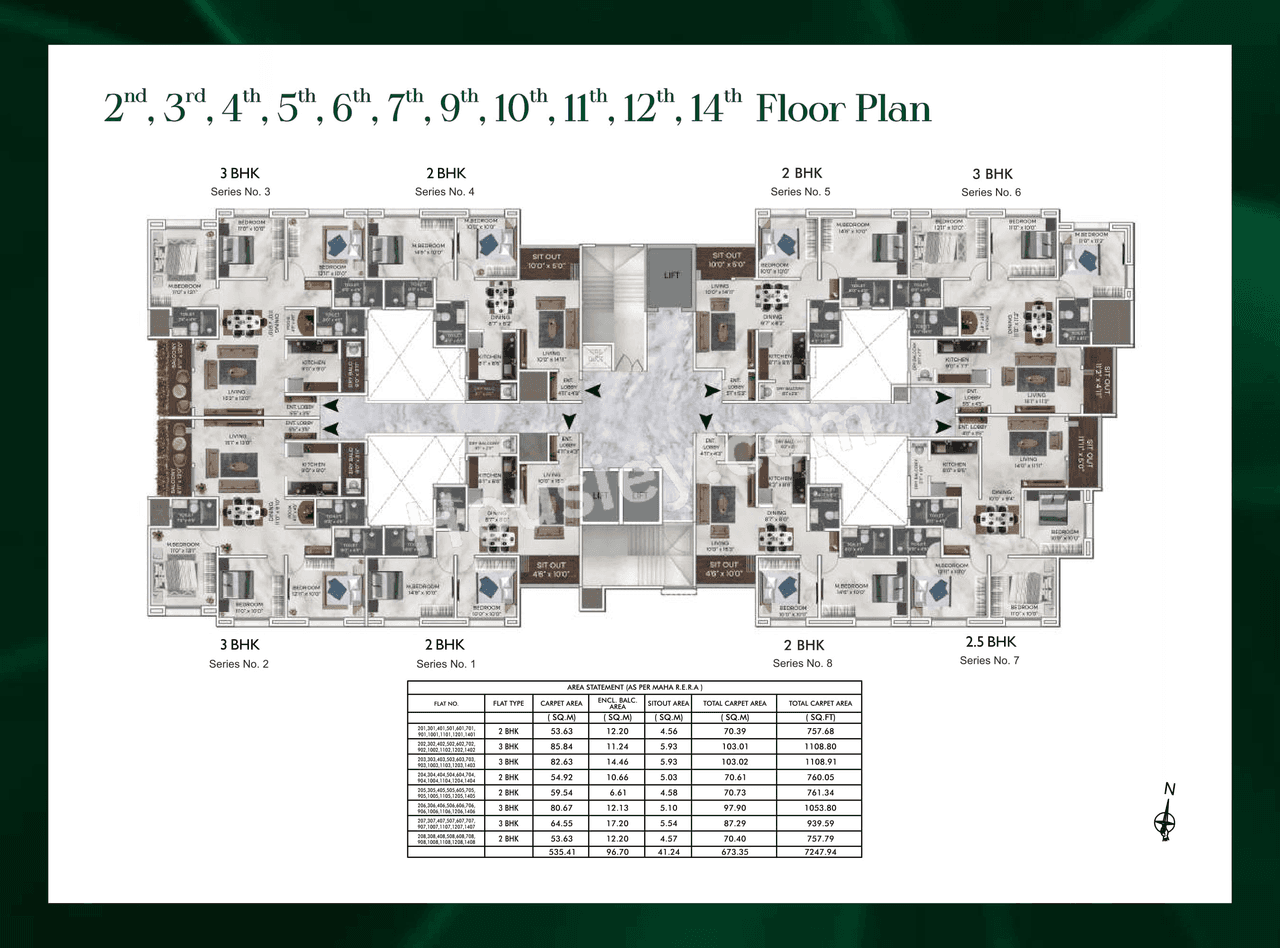 Global Serenity Floor plan 2