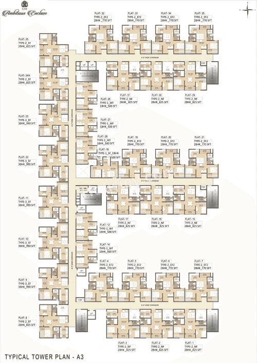 GM Ambitious Enclave Floor plan 2