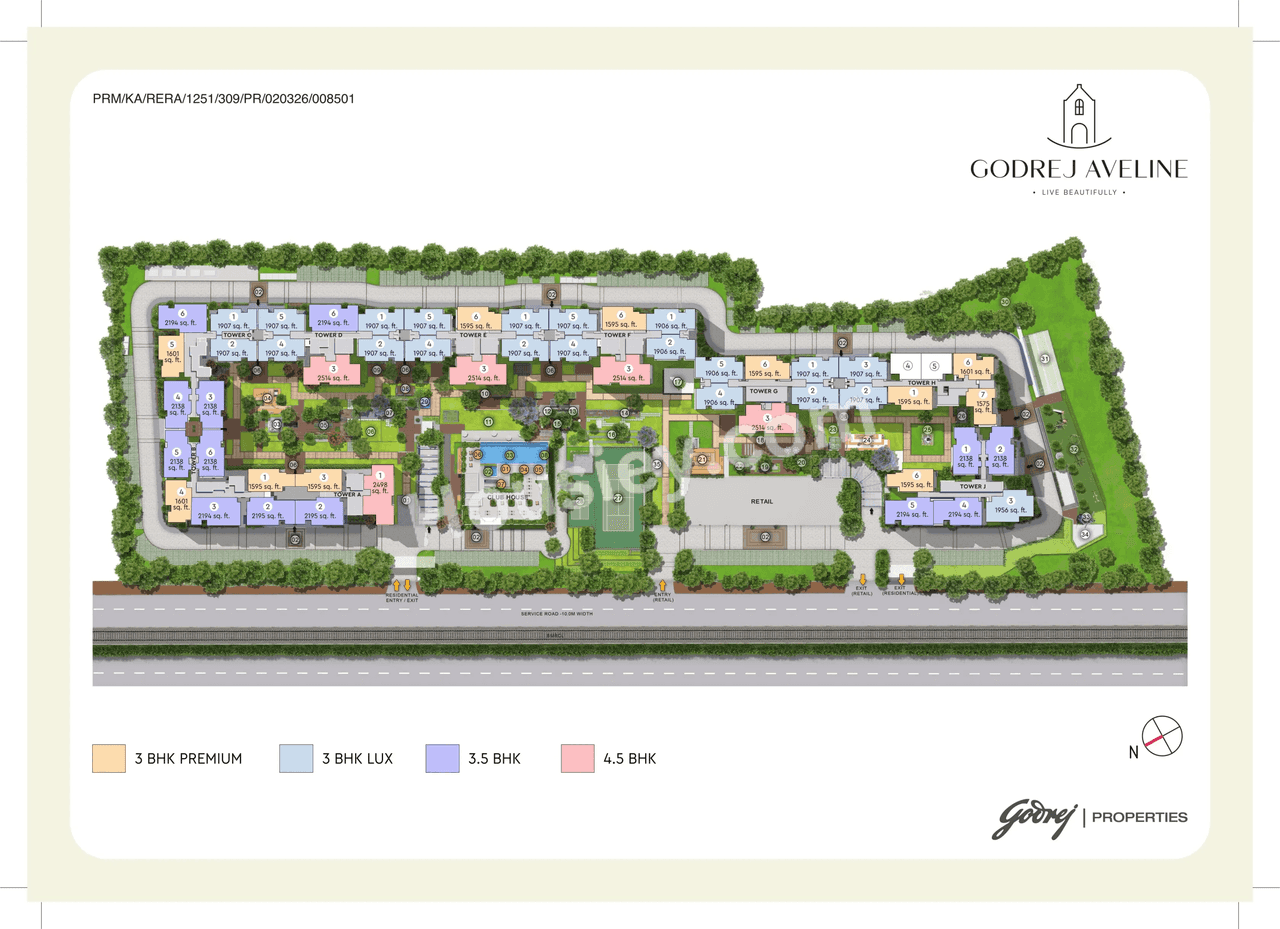 Godrej Aveline Master Plan