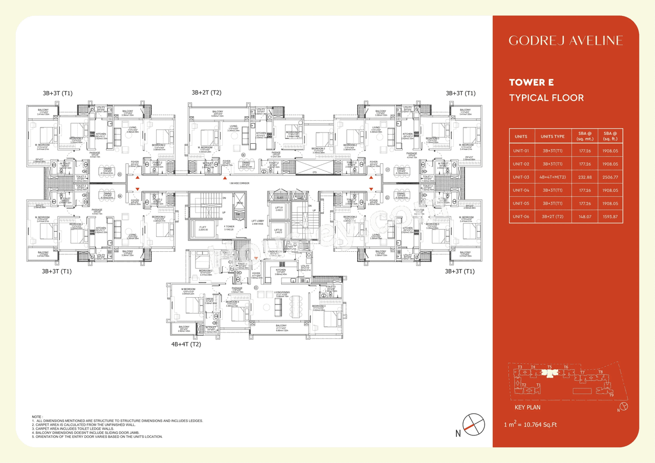 Godrej Aveline Floor plan 5