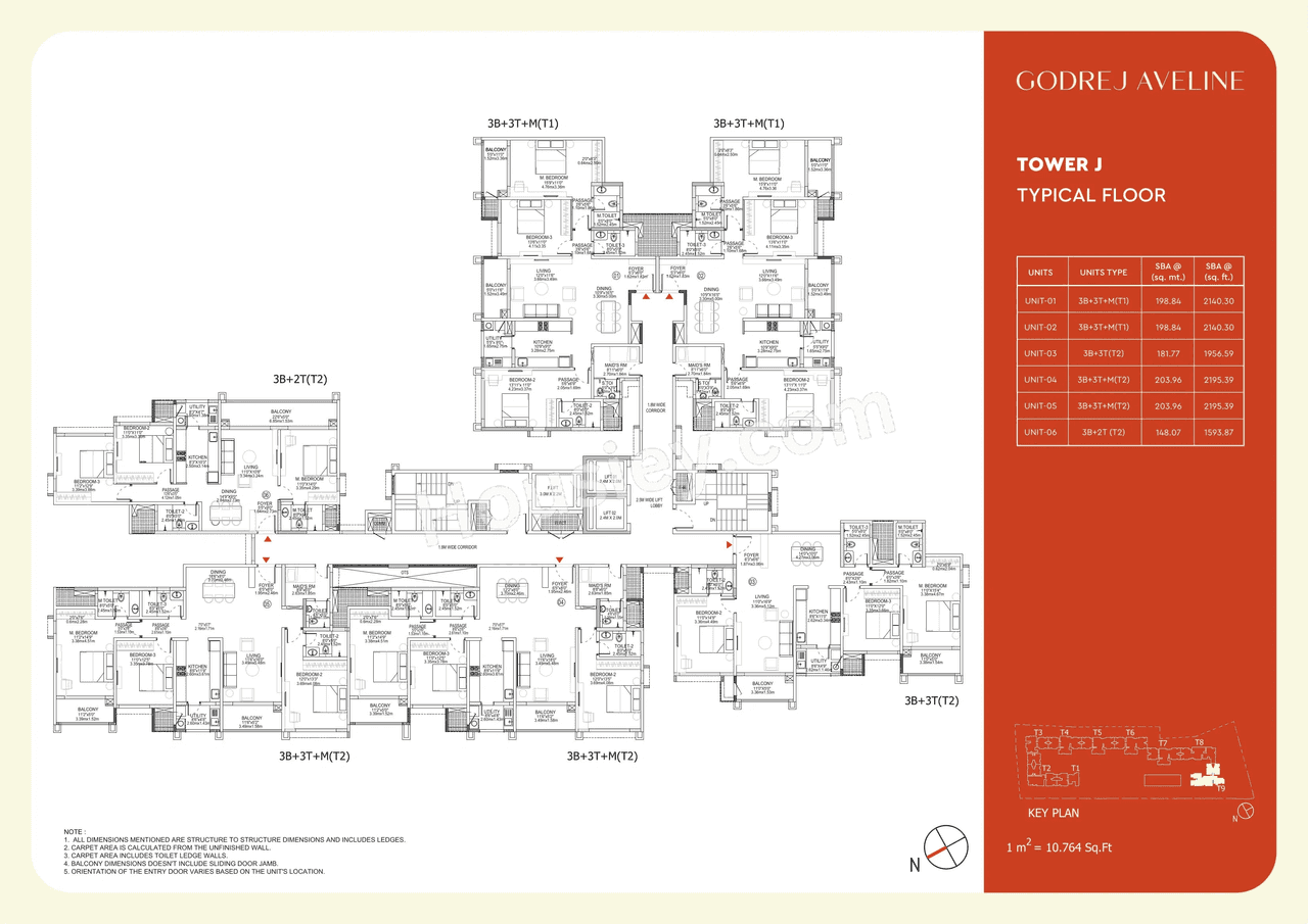 Godrej Aveline Floor plan 9