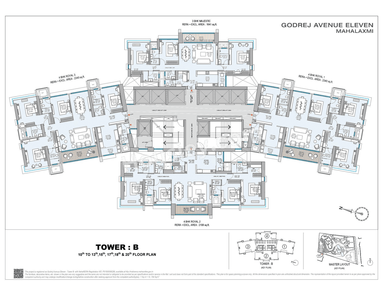 Godrej Avenue Eleven Floor plan 2