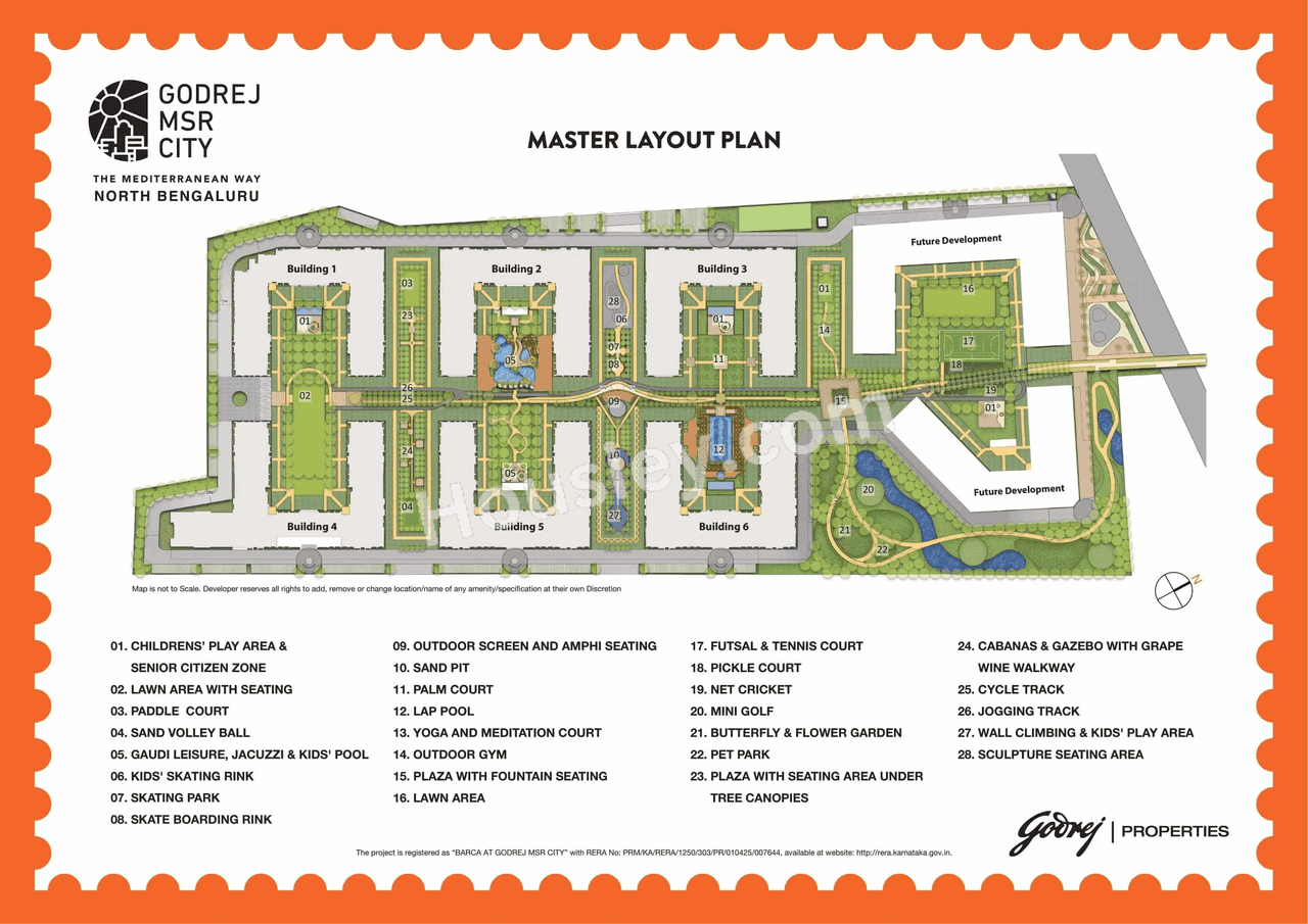 Godrej Barca MSR City Master Plan