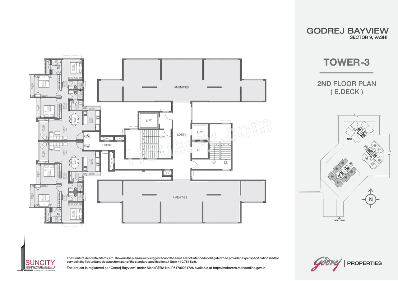 Godrej Bayview Floor plan 2
