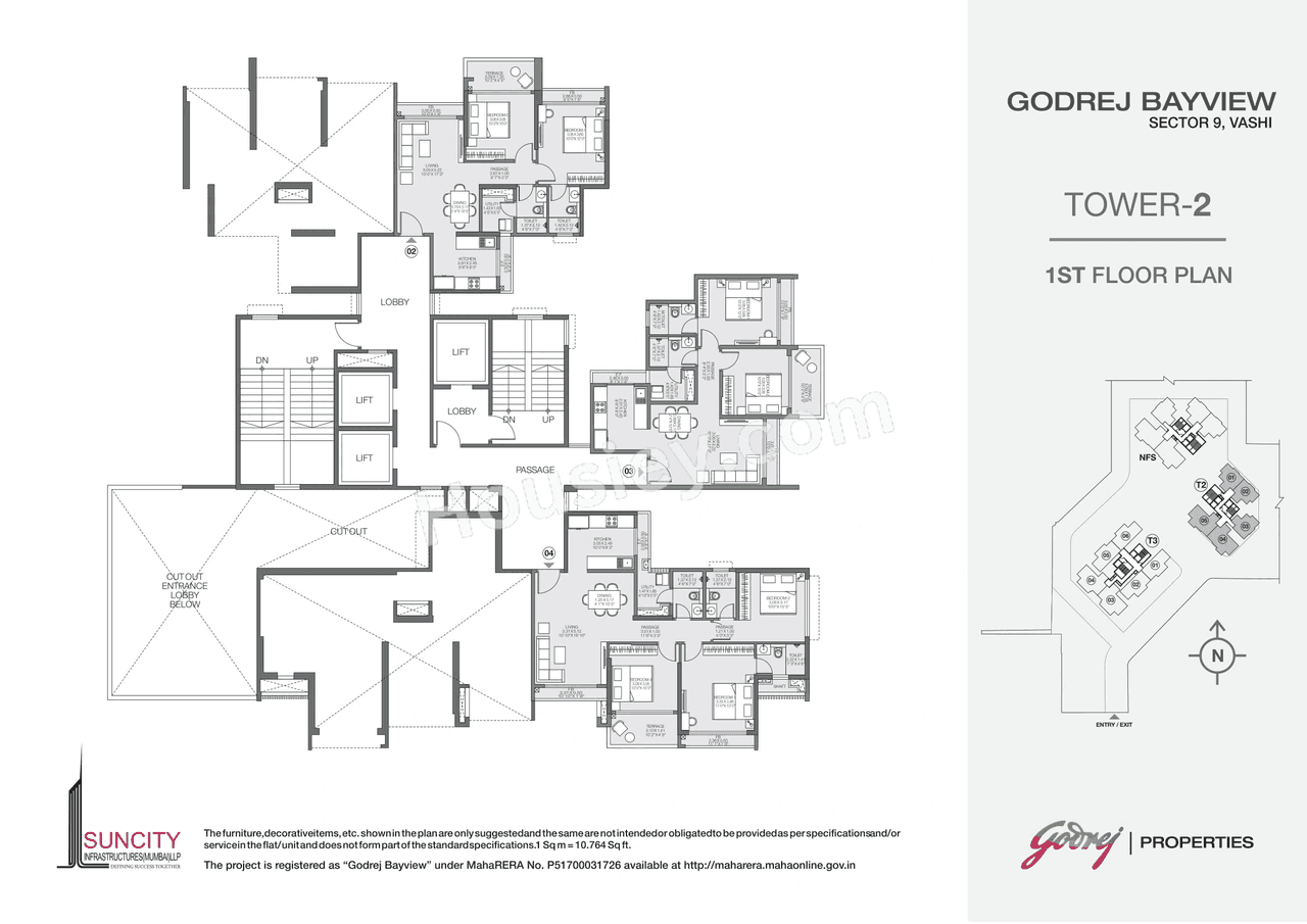 Godrej Bayview Floor plan 7
