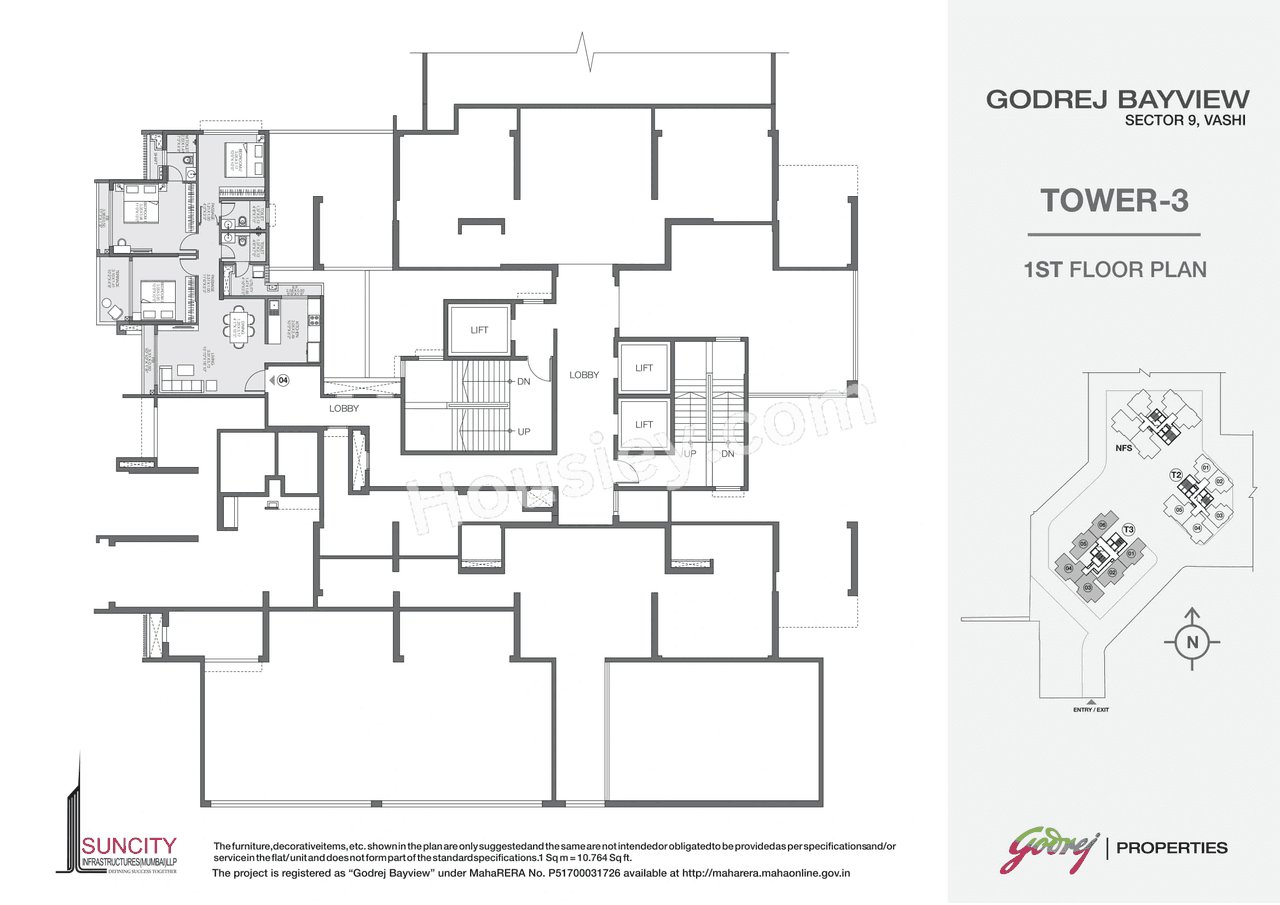 Godrej Bayview Floor plan 8