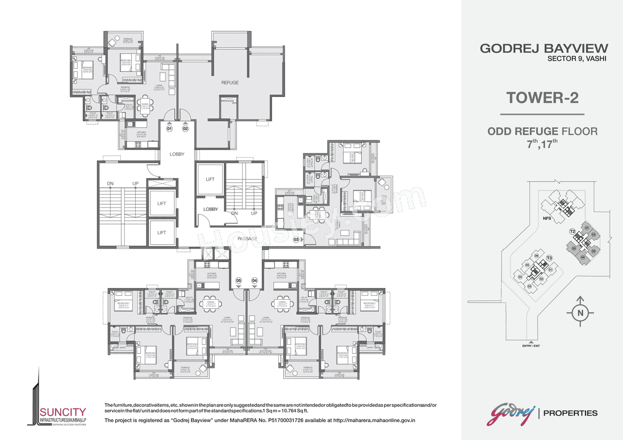 Godrej Bayview Floor plan 9