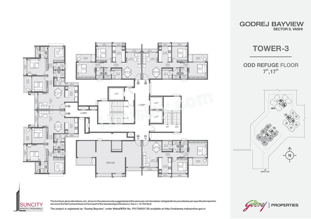 Godrej Bayview Floor plan 10